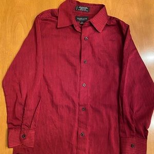 Van Heusen Boys Dress Shirt medium 10-12